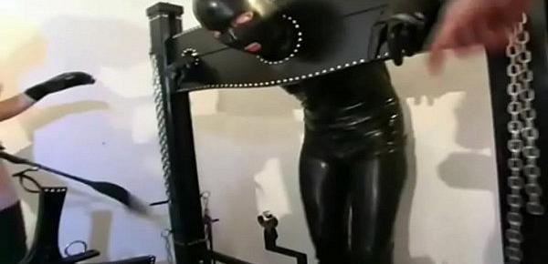  Extreme latex games for perverse women